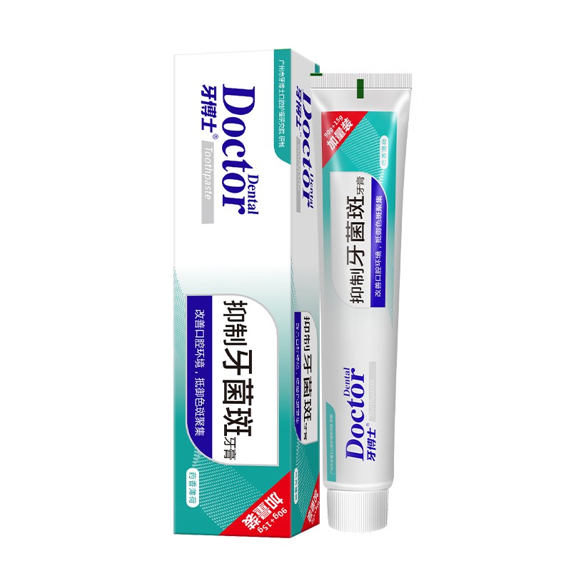 牙博士抑制牙菌斑牙膏105g（单位：个） 混色