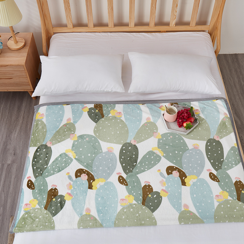 红豆家纺 家纺 红豆绒毯  HDT-2222/180*200cm  混色  