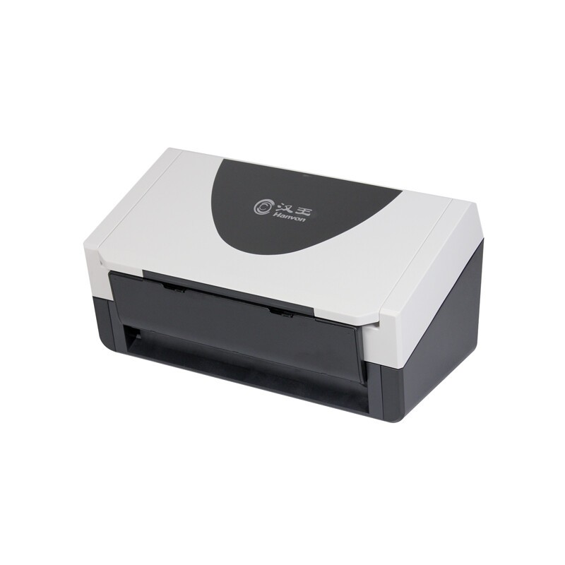 汉王（Hanvon） HW-6090plus国产A4馈纸式高速自动进纸双面连续扫描批量扫描仪带OCR HW-6090plus（60页/120面/分钟）  白色  