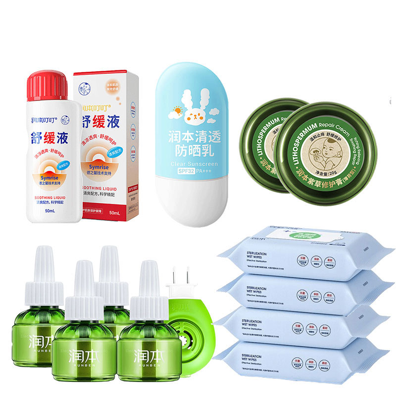 润本夏日大礼包（单位：套） 天蓝色