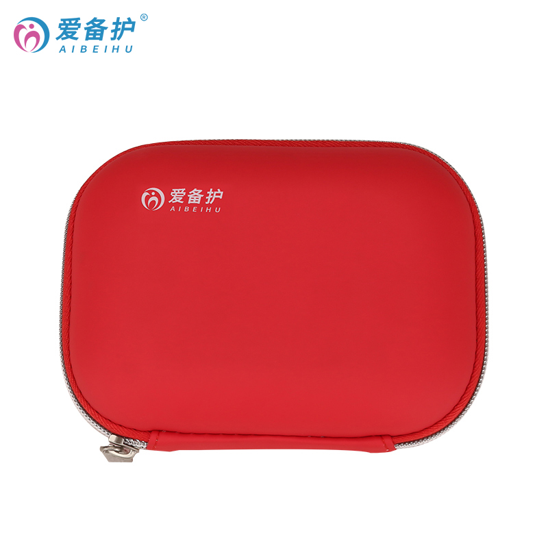 爱备护 便携急救包 PU皮材质 促销福利礼品款 ABH-L003A  红色 人造皮革（PU皮）覆EVA  含13种34件急救用品 红色