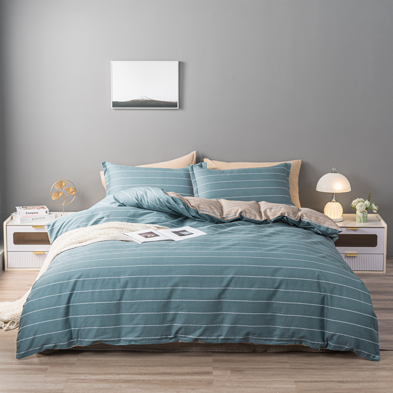 圣芳妮  全棉斜纹四件套  200*230cm（单位：套） 安特洛