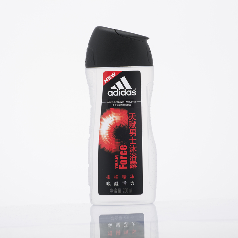 阿迪达斯男士活力沐浴露&mdash;天赋250ml  本白色  