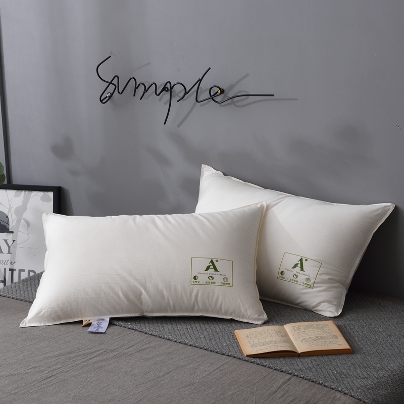 圣芳妮   A类原生态抗菌枕（单枕）48*74cm*1  本白色  