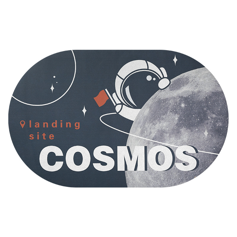 大江奥秘地毯/地垫40*60cm灰蓝色（单位：张） 蓝色