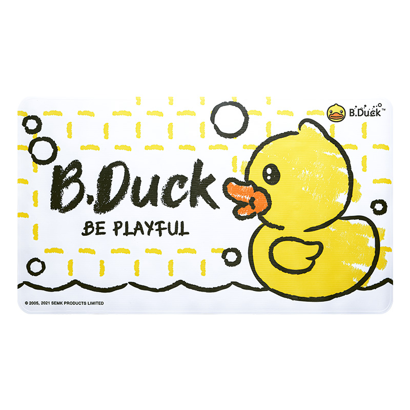 大江地垫地毯小黄鸭PVC浴室防滑垫40*70cm（单位：张） 玩水鸭