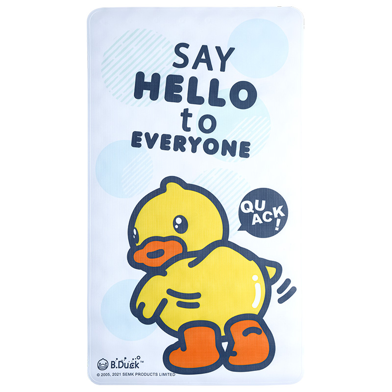 大江地垫地毯小黄鸭PVC浴室防滑垫40*70cm（单位：张） 黄色