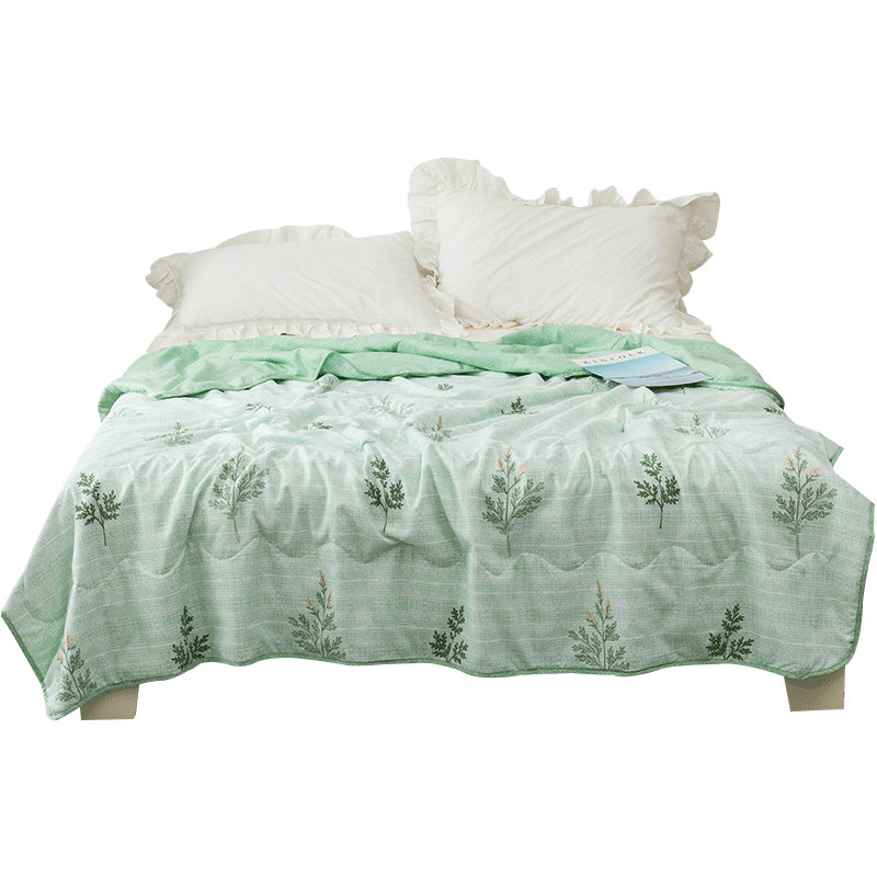 多喜爱-艾香抗菌夏薄被152*218cm 床 绿色