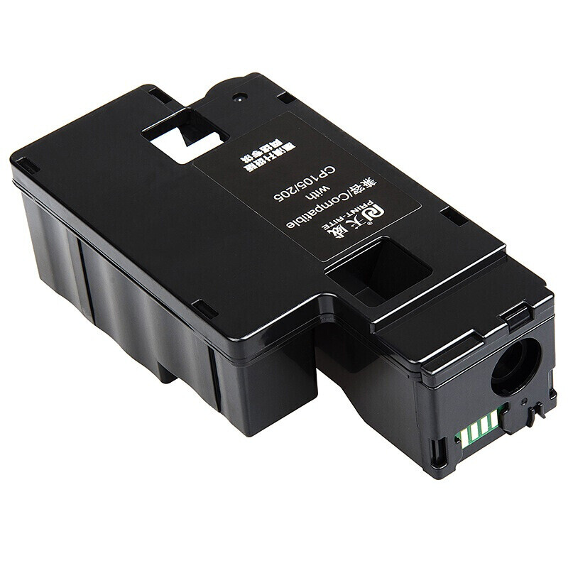 天威 适用富士 施乐CP105A CP205 CM205A墨粉CM205F CP215w CM215A 打印机硒鼓 专业装  CP105 黑色粉盒带芯片  黑色  