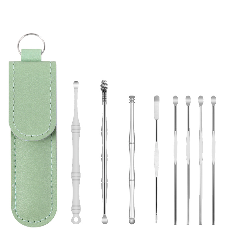 A-TIMES菲比采耳工具9件套GJ-8010（单位：套） 绿色