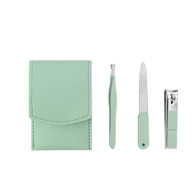 A-TIMES瑞吉尔马卡龙修容修甲工具4件套GJ-8011（单位：套） 绿色