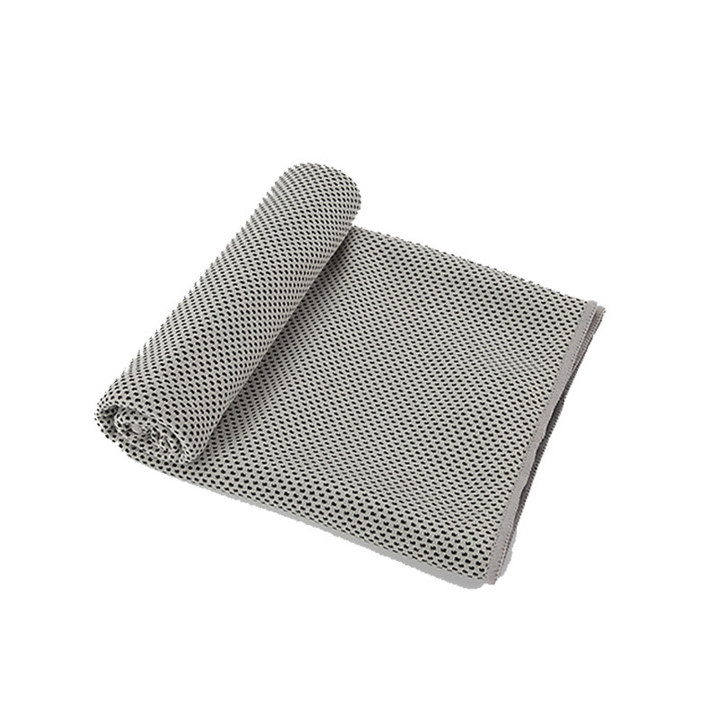 艾逸瑶选 FS-2507 30*100cm 双色冷感运动巾 （单位：条） 珐琅灰