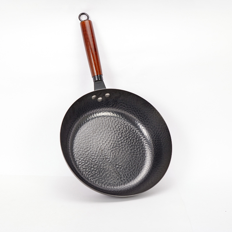 A-TIMES罗斯维纳锻打平底煎炒锅28CMCJ-21008（单位：个） 黑色