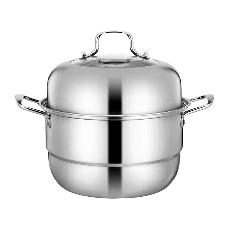 A-TIMES兰斯欧式多用双层蒸锅28CMCJ-21016-2（单位：个） 不锈钢色