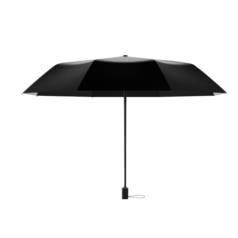 金丝莉（KINTHERI） 品芸8骨晴雨两用伞55cm&times;8k  JS-201（单位：把）  黑色  