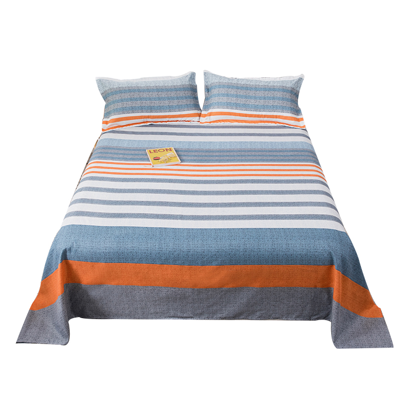 A-TIMES博斯希尔床单枕套三件套JF-24114（单位：套） 蓝色 2米床