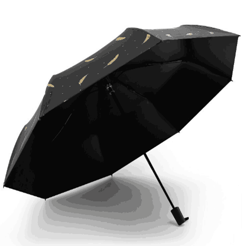 艾逸瑶选 晴雨伞YS-1830 55*8K（单位：把） 黑色