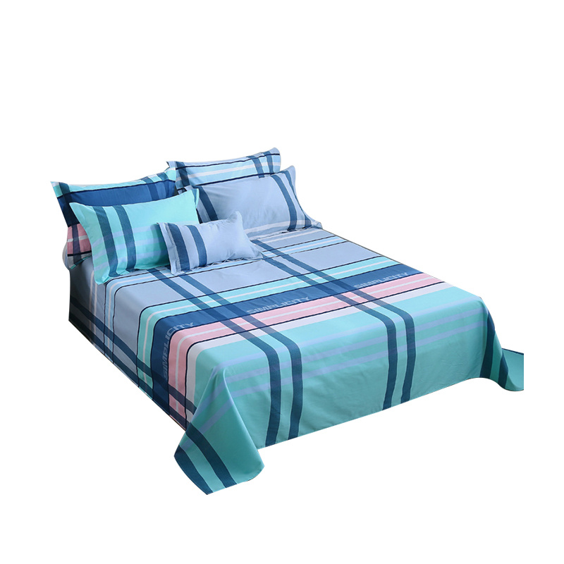 A-TIMES普林斯顿床单枕套三件套JF-24115（单位：套） 蓝色 2.0米