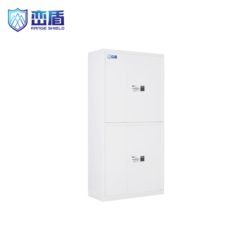 峦盾 LD-006 双锁通双节码文件柜  白色  