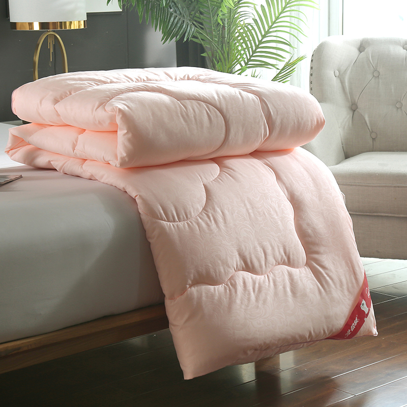 北极绒 臻享羽丝绒被200x230cm（单位：条） 粉色
